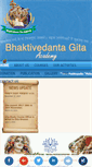 Mobile Screenshot of bhaktivedantagitaacademy.com